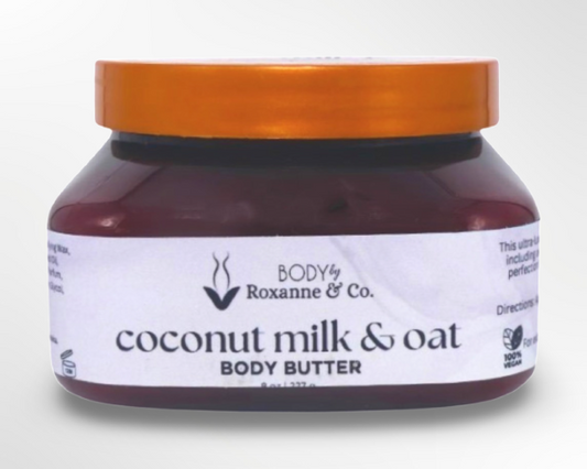 Coconut Milk & Oat Body Butter for Sensitive Skin