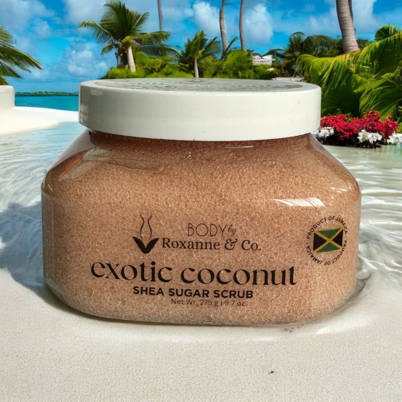 coconut palm sugar scrub Exotic Coconut Shea Sugar Scrub
