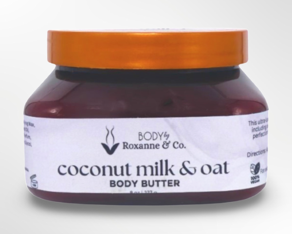 Coconut Milk & Oatmeal Body Butter for Sensitive Skin