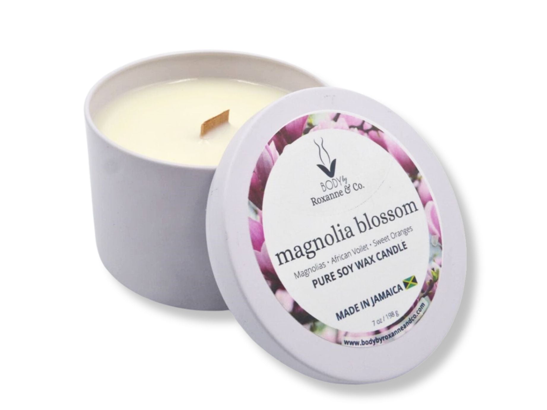 Magnolia Blossom Soy Wax Candle